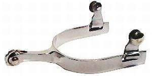 Stainless Steel Roping Spurs - Gympie Saddleworld & Country Clothing