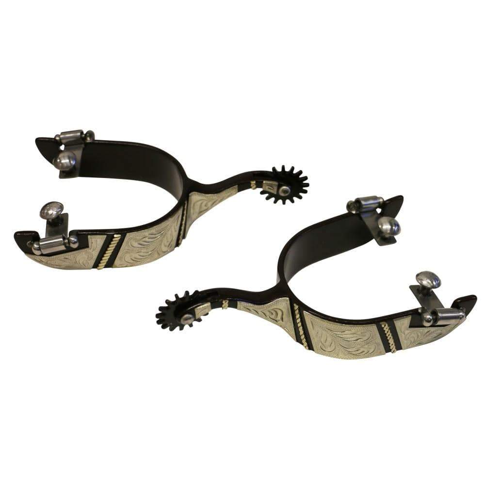 Fort Worth German Silver Spurs FOR45-0520 - Gympie Saddleworld & Country Clothing