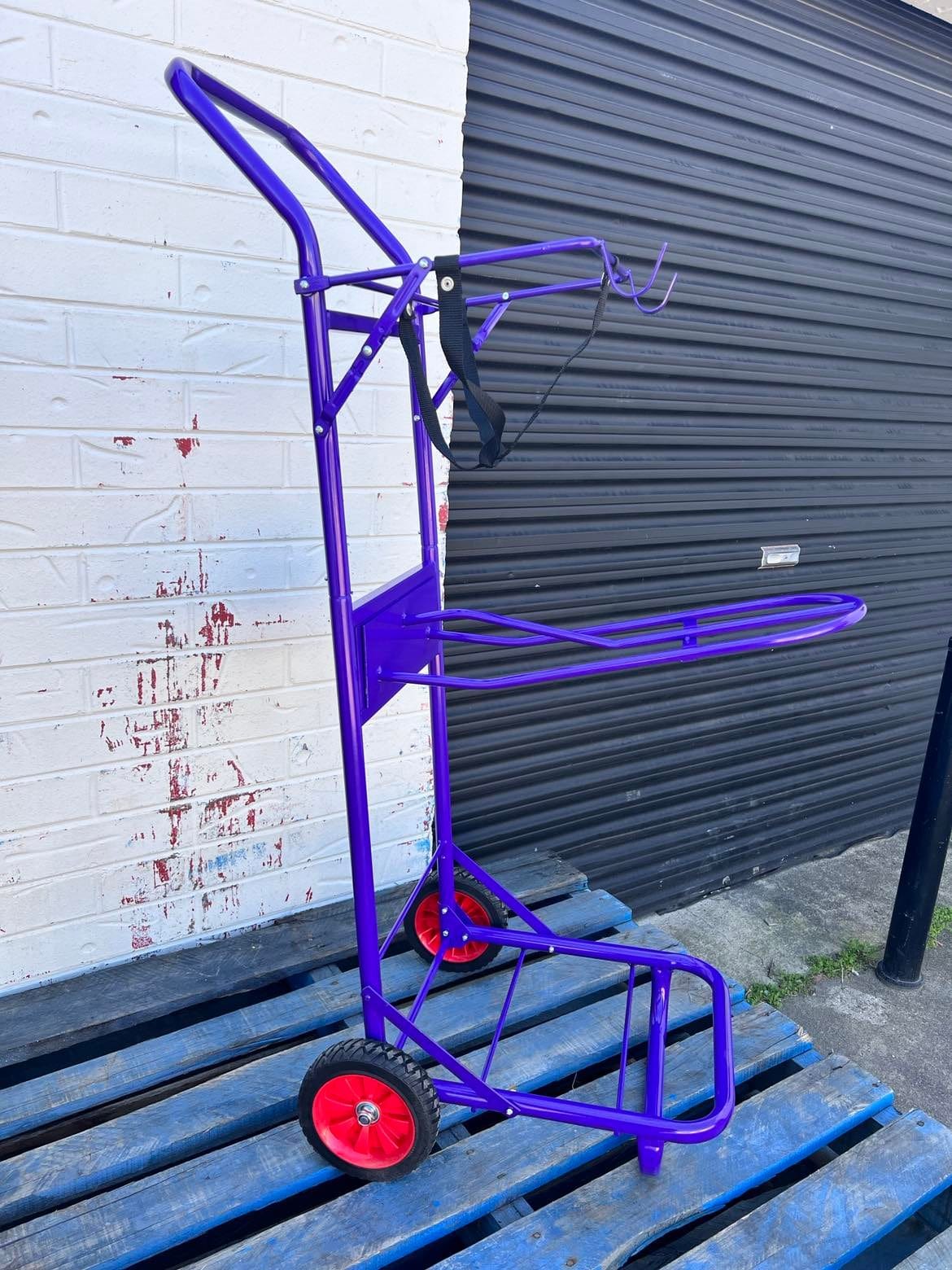 Gympie Saddleworld & Country Clothing Stable Purple Stable & Grooming Trolley (STB3855)