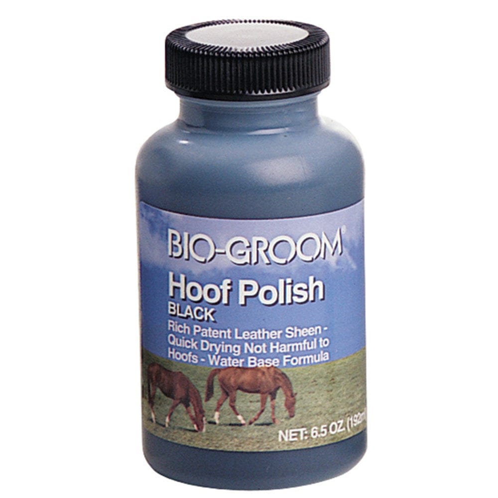 Gympie Saddleworld & Country Clothing Vet & Feed Bio-Groom Black Hoof Polish (BGM4460)