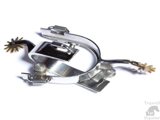 Toprail Stockmans Challenge Spurs - Gympie Saddleworld & Country Clothing