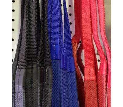 Gympie Saddleworld Reins Black Web Race Reins