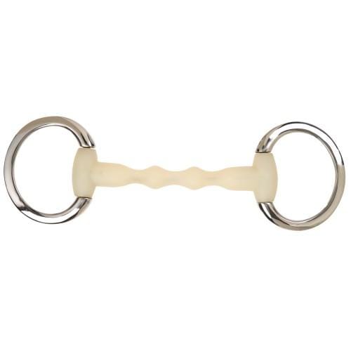 Happy Mouth Bits Full Happy Mouth Flat Ring Eggbutt Bit (BIT3670)