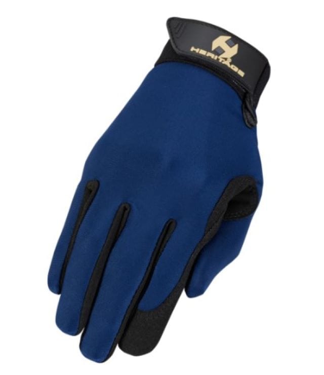 Heritage Gloves 8 / Navy Heritage Performance Gloves Navy (HGL102)