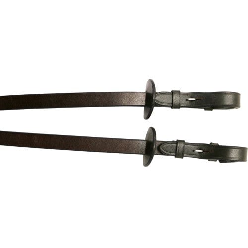 Jeremy and Lord Reins 145cm / Brown Jeremy & Lord Covered Leather Grip Stop Reins Nappa (SRP3748)