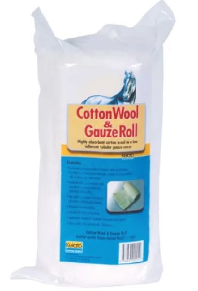 Kelato Vet & Feed 250g Kelato Cotton and Gauze Roll (KELATOCW)