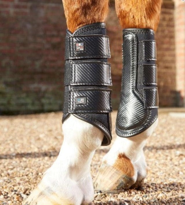 Premier Equine Horse Boots & Bandages Large / Black Premier Equine Carbon Air Tech Brushing Boots (1026)