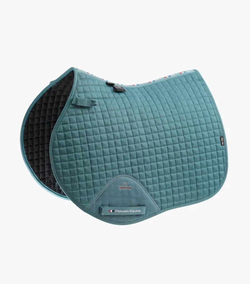 Premier Equine Saddle Pads English Premier Equine Close Contact Cotton GP/Jump Saddle Pad (3027)
