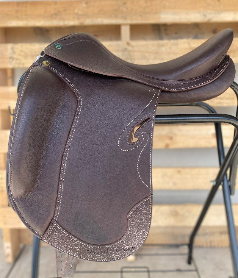 Prestige Saddles 17/34 / Tabacco Prestige Passion K Dressage Saddle