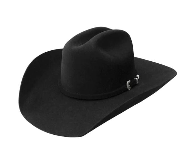 Resistol Hats Resistol Tucker 3X Wool Felt Hat Black (RWTCKR754007)
