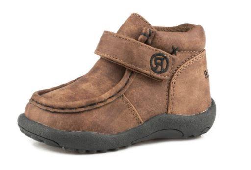 Roper Kids Boots & Shoes INF 1 Roper Infant Cowbaby Mocs Brown (09-016-1791-3609)