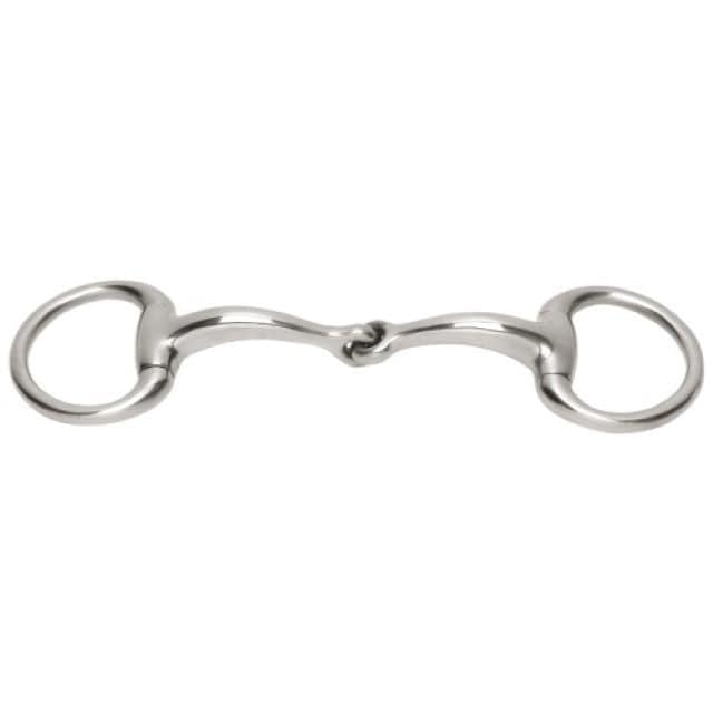 Saddlery Trading Company Bits Cob Curved Small Eggbutt Snaffle Bit (BIT3300)