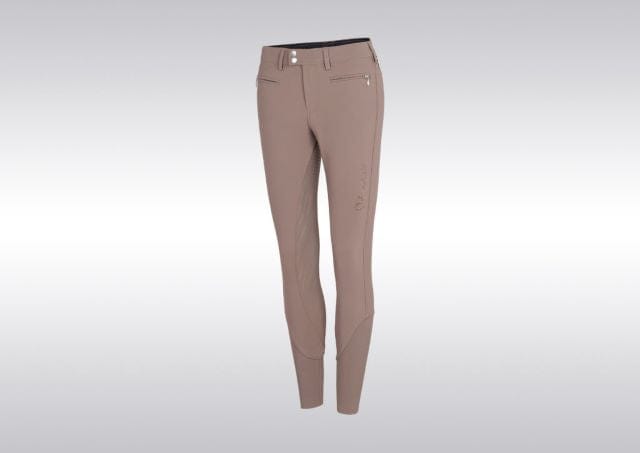Samshield Womens Jodhpurs & Breeches 6 / Taupe Samshield Competition Breeches Womens Diane (SSDIANE)