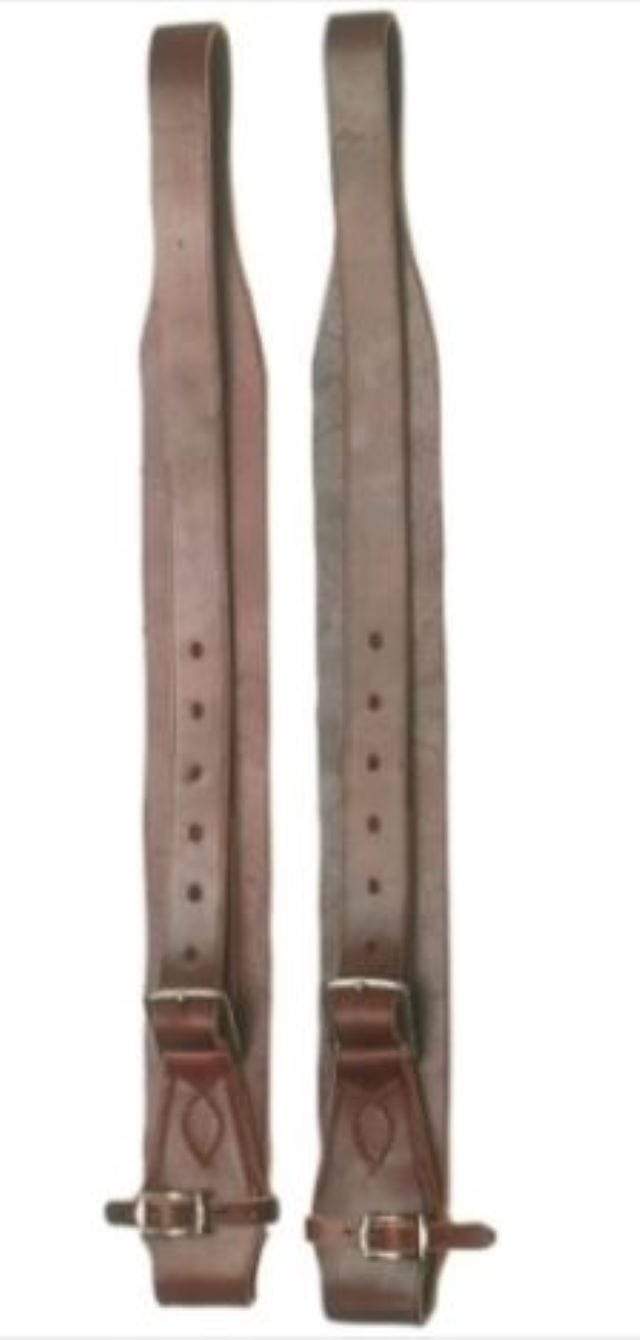 Sidney Hamilton Stirrup Leathers Brown Sidney Hamilton Wide Stockman Stirrup Leathers