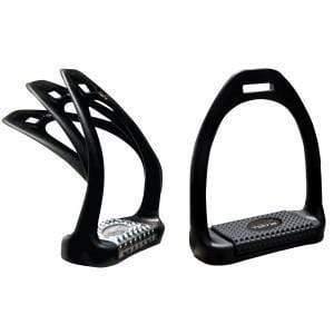 Stirrups TEK4000 Tekna Flex 4.75in Black - Gympie Saddleworld & Country Clothing