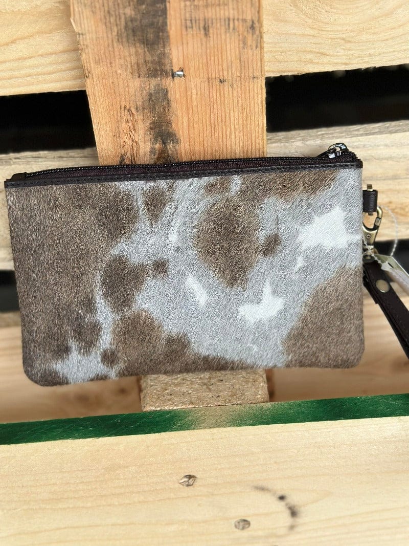 The Design Edge Handbags & Wallets Dark Brown Toronto Cowhide Bag Small (TORONTOSML)