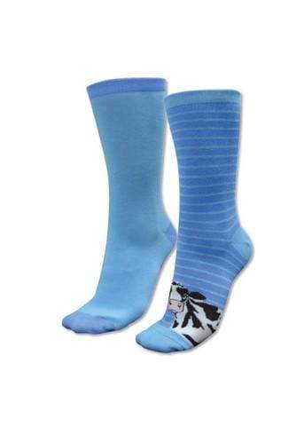Thomas Cook Socks 3-8 / Blues Thomas Cook Kids Homestead Socks Socks Twin Pack