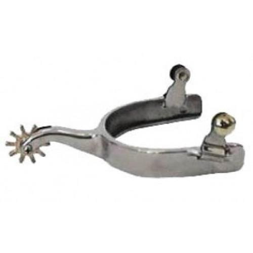 Top Hand Saddlery Spurs THS Youth Campdraft Spurs with Lip (088960Y)