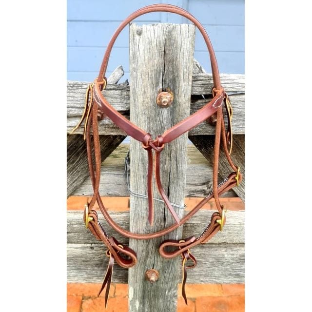 Top Rail Equine Bridles Bridle Toprail Futurity Headstall (HS-PT33)