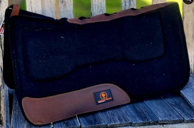 Top Rail Equine Western Saddle Pads Toprail Equine Ultimate Comfort Contoured Square Fit Saddlepad