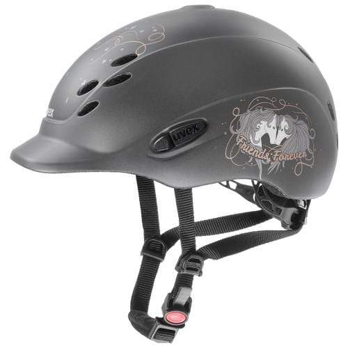 Uvex Helmets 49-54cm / Anthracite Uvex Onyxx Friends Helmet (UVX1240)
