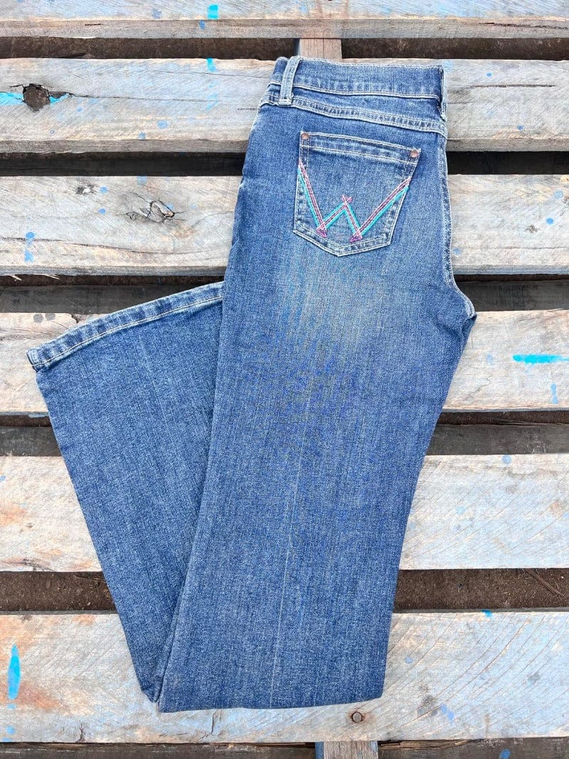 Wrangler Kids Jeans 10R Wrangler Jeans Girls Claire Bootcut (09MWG)