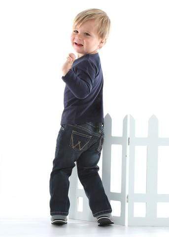 Wrangler Kids Jeans Wrangler Baby Western Jeans Dark Blue