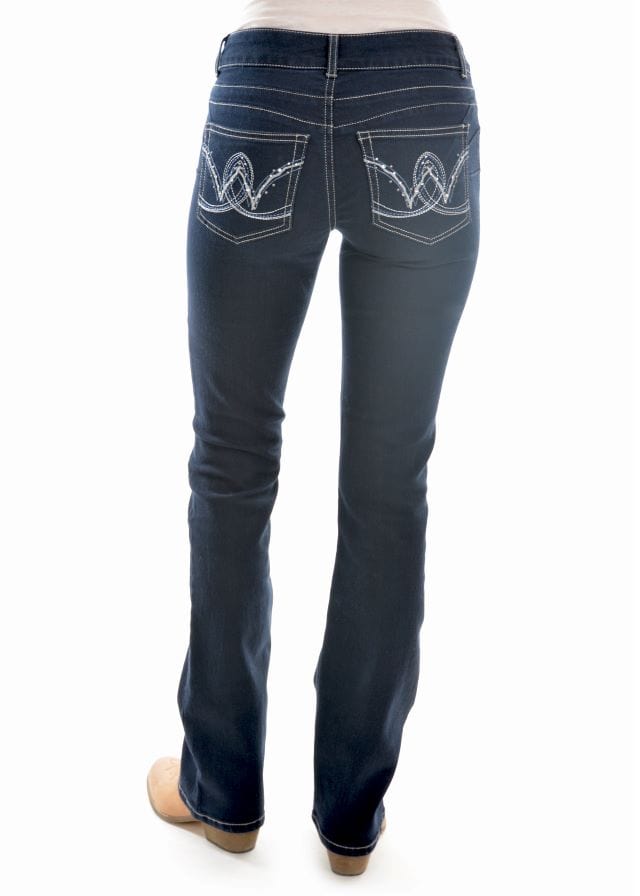 Wrangler Womens Jeans 0x34 Wrangler Jeans Womens Jackson Jewels Mid Rise (XCP2246493)