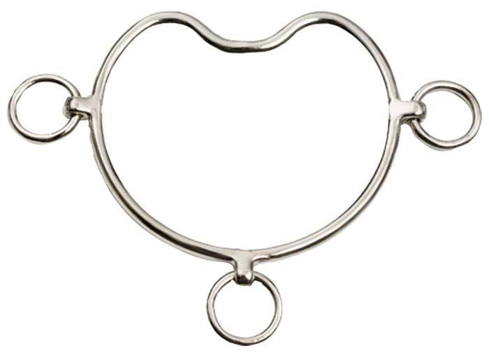 Zilco Bits & Bit Accessories Cob 12.5cm Zilco Anti Rear Bit Curve Mouth 131015