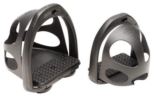 Zilco Stirrups S / Black Matrix Toe Cage Treads