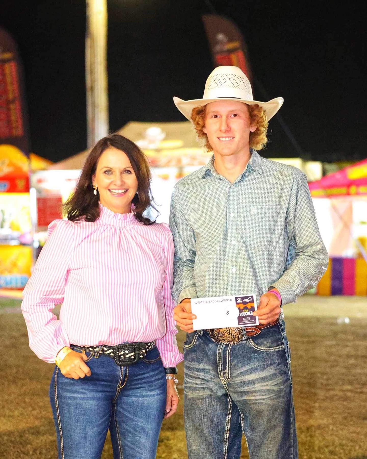 Celebrating Wesley McDonald - Rising Stars Award Winner at PBR Kilkivan