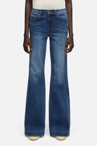 7FAMK Womens Jeans 7 For All Man Kind Jeans Womens Gale Mid Rise