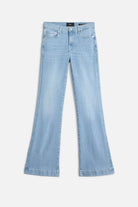 7FAMK Womens Jeans 7 For All Man Kind Jeans Womens Mid Rise Dojo Indigo Bloom