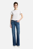 7FAMK Womens Jeans 7 For All ManKind Jeans Womens Dojo Mid Rise Trouser