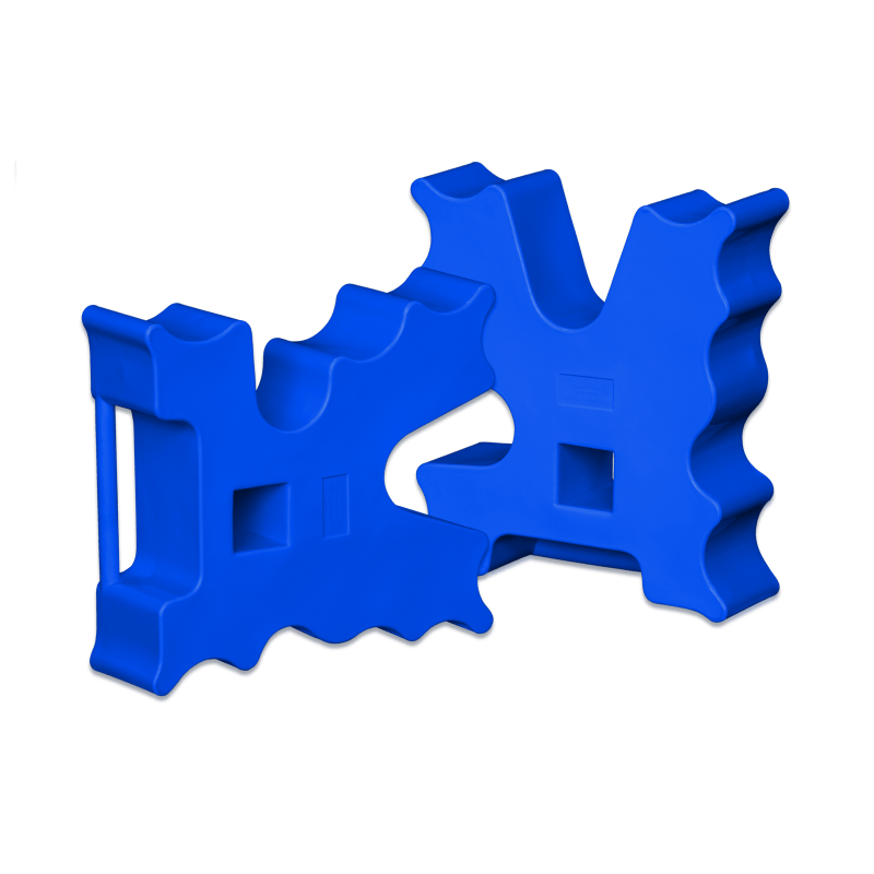 Ag Boss Arena Blue Cavaletti Blocks