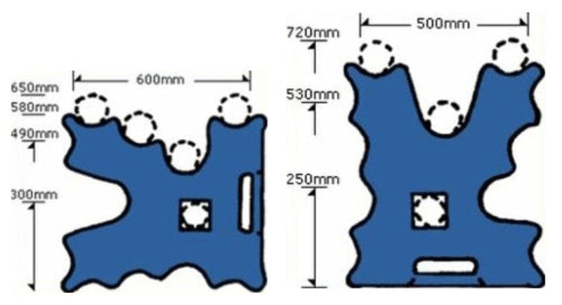 Ag Boss Arena Cavaletti Blocks