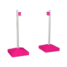Ag Boss Arena Pink Jump Wing Keyhole Square Base & Cup