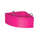 Ag Boss Stable - Tack Room Accessories 45L / Pink Hanging Corner Feeder (LOCAL PICK UP ONLY)