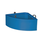 Ag Boss Stable - Tack Room Accessories 45L / Teal Hanging Corner Feeder (LOCAL PICK UP ONLY)