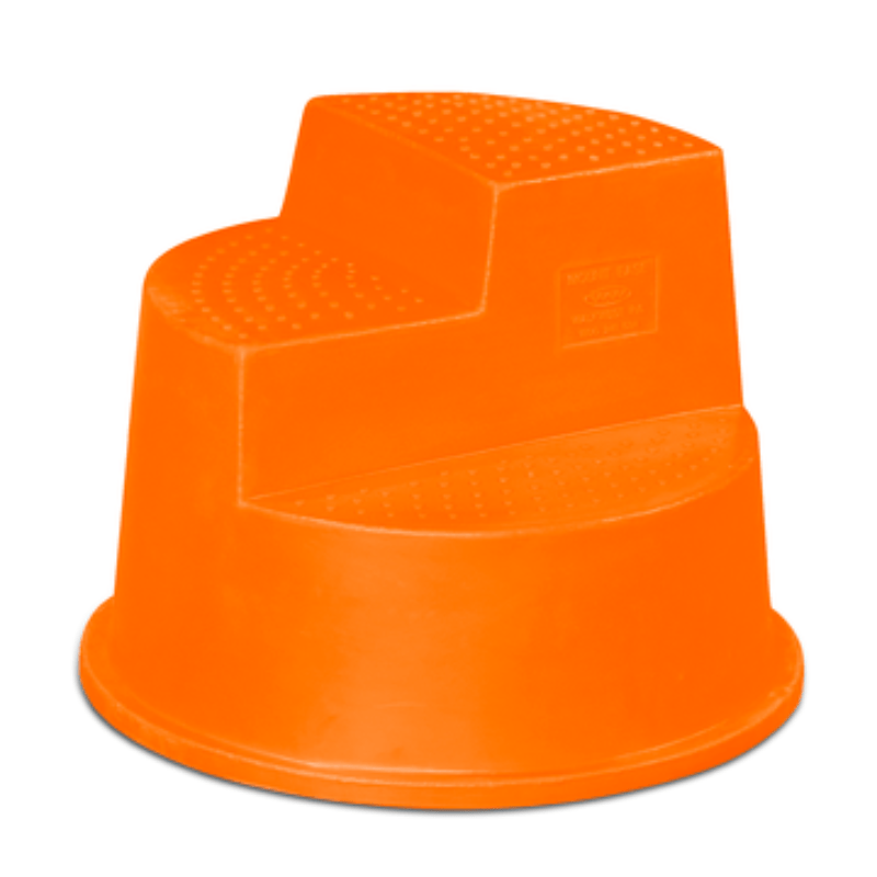 AGBOSS Stable & Tack Room Accessories Orange Mount Ease Mounting Block (LOCAL PICK UP ONLY)