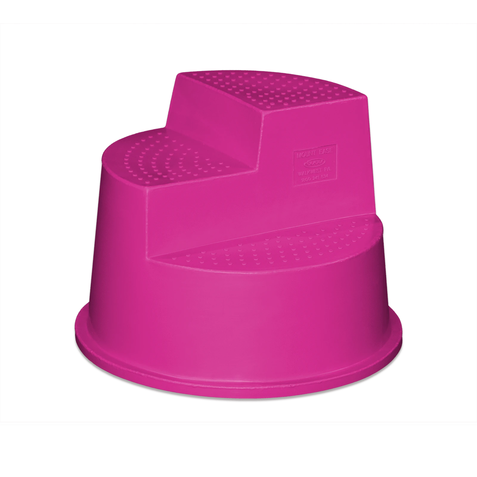 AGBOSS Stable & Tack Room Accessories Pink Mount Ease Mounting Block (LOCAL PICK UP ONLY)