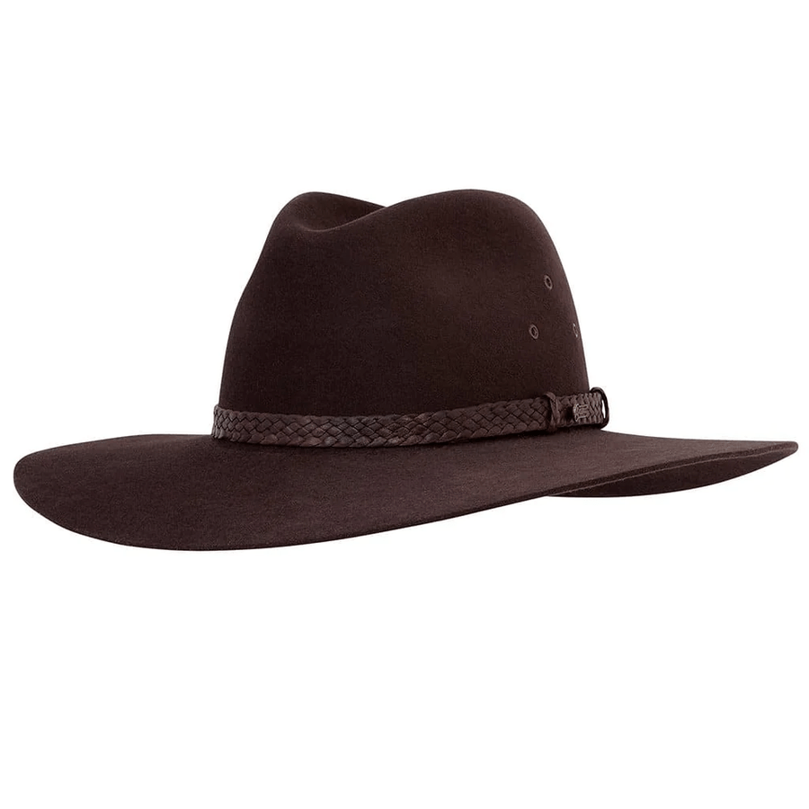 Akubra Hats 54cm / Loden Akubra Riverina Loden