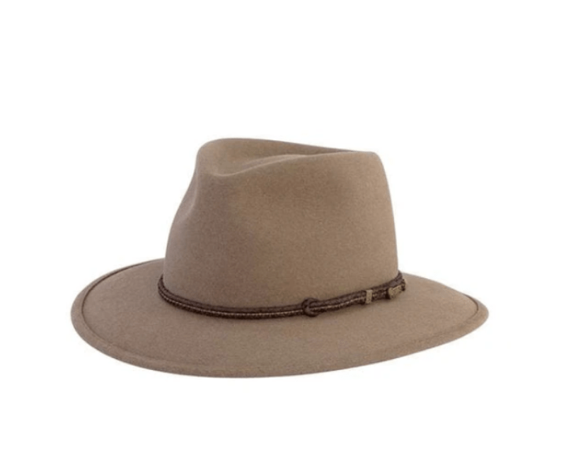 Akubra Hats 55cm / Bran Akubra Traveller Bran