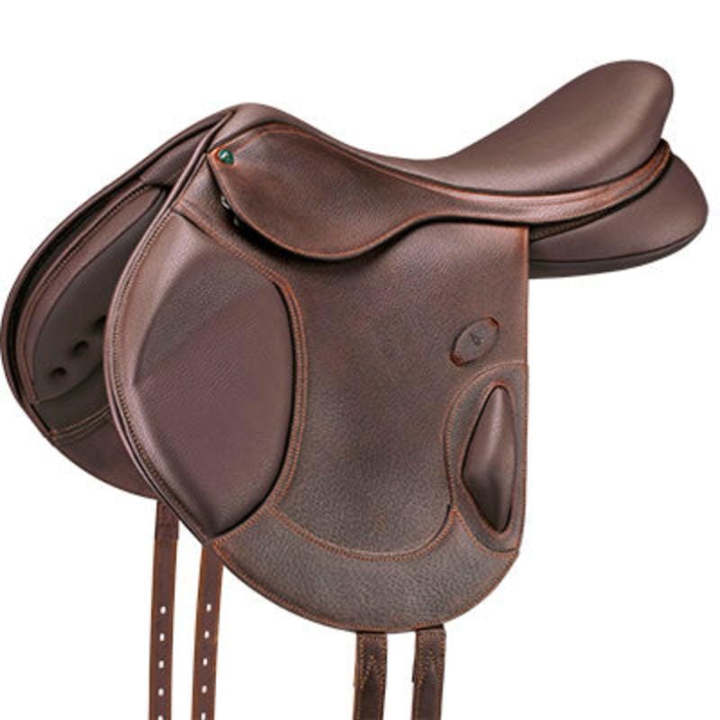 Arena Saddles 17in / Brown Arena Saddle Monoflap Jump