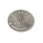 Ariat Belt Accessories Antique Silver Ariat Belt Buckle Oval Bead Edge