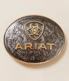 Ariat Belt Accessories L / Silver/Gold Ariat Belt Buckle Oval Rope Edge