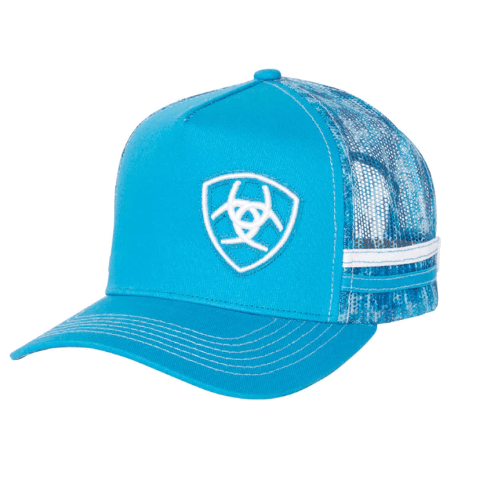 Ariat Caps Ariat Digi Camo Trucker Cap Blue Jewell
