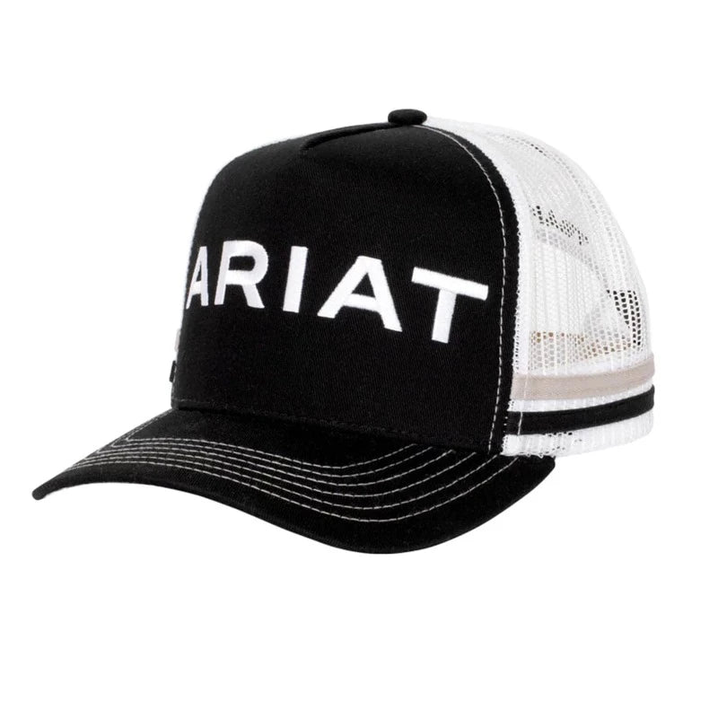Ariat Caps Black Ariat Trucker Cap (AC2209)