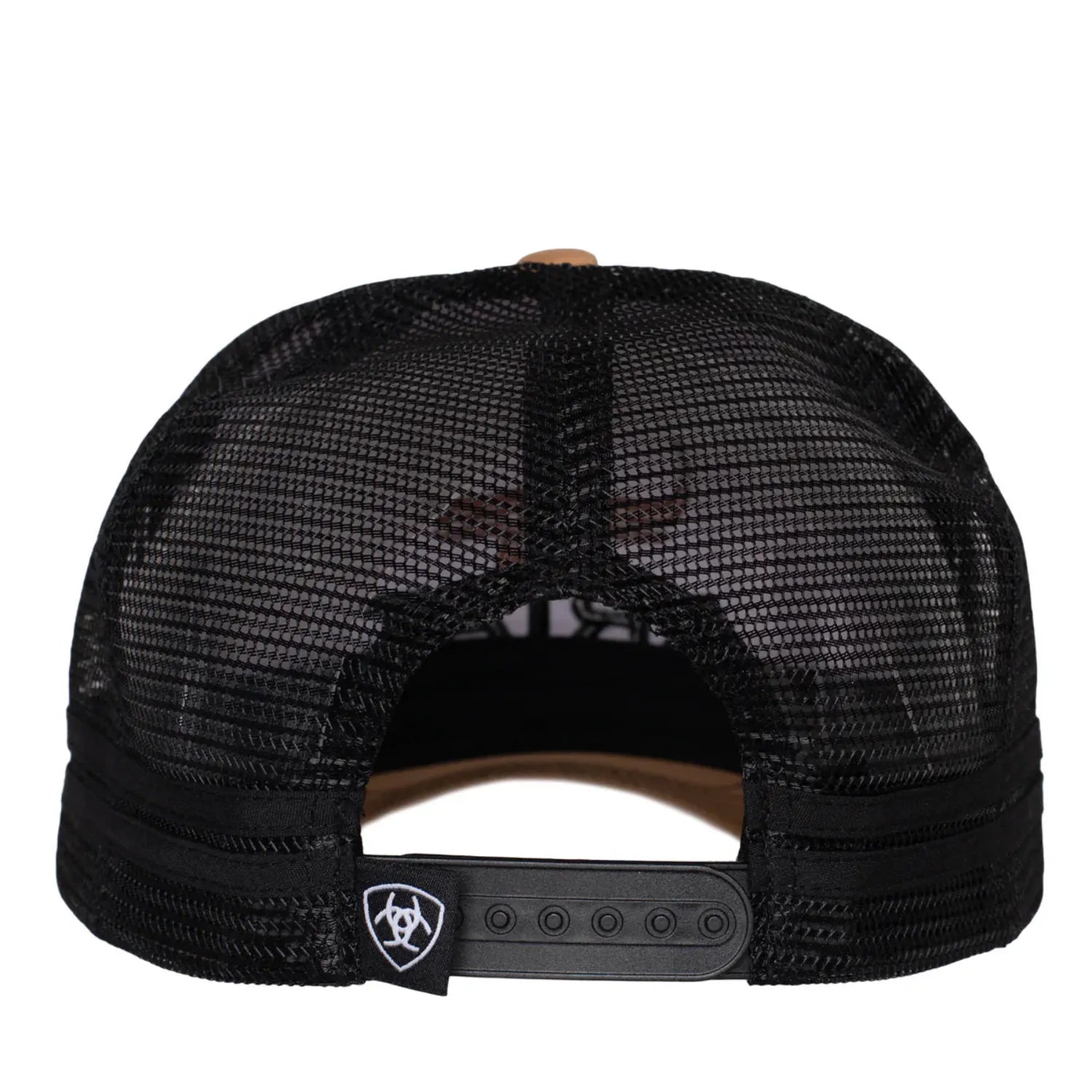 Ariat Caps Black/Khaki Ariat Cap Trucker Bull Horn