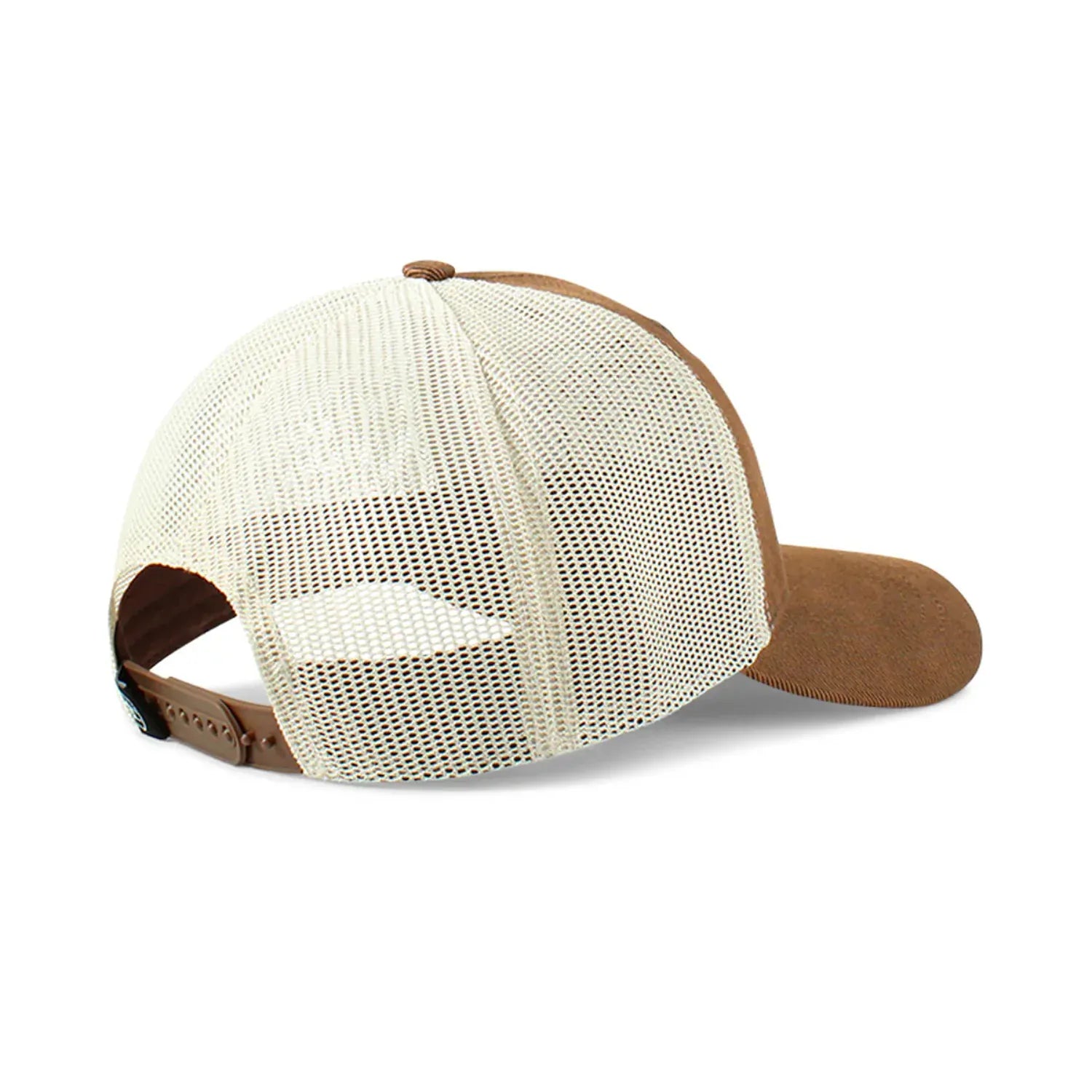 Ariat Caps Brown Ariat Cap Womens Snapback Faux Leather Floral Logo